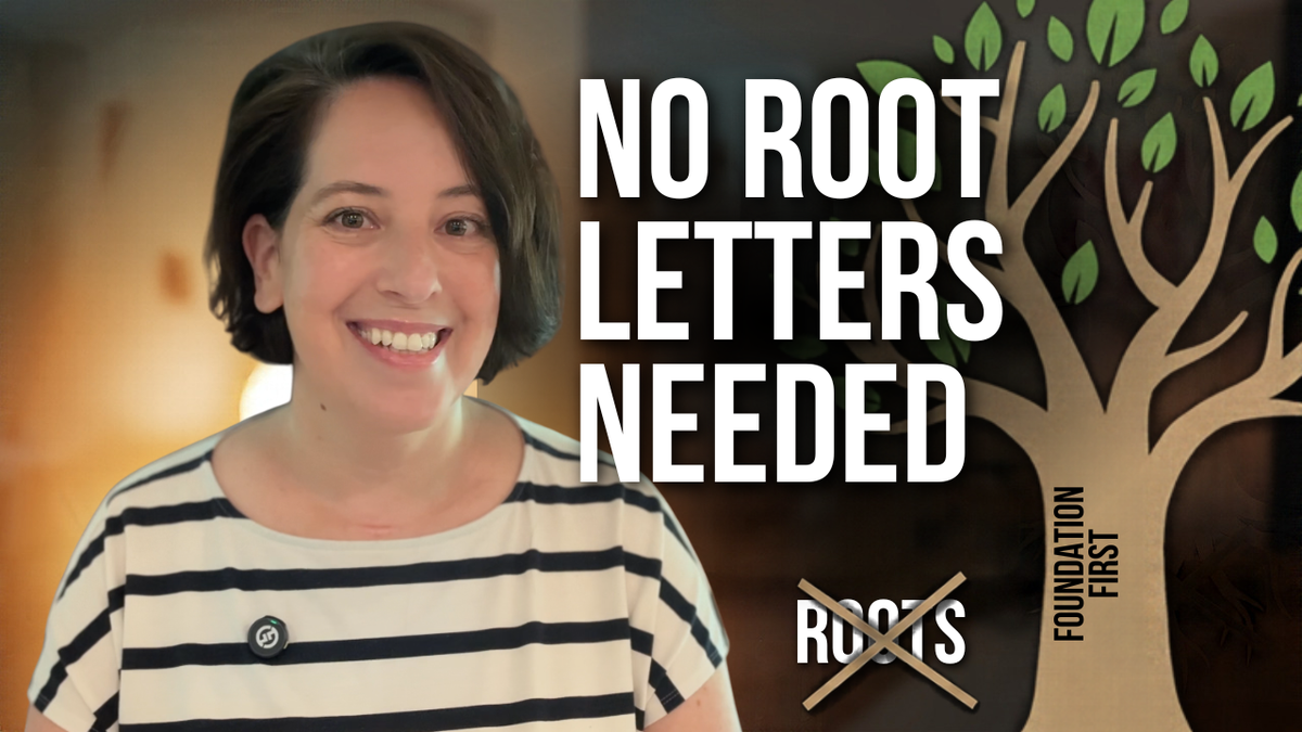 Why learning Hebrew through root letters doesn't work the way most people are taught