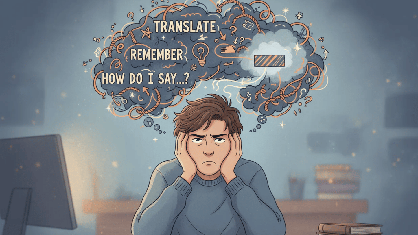 Why can’t I think in Hebrew?